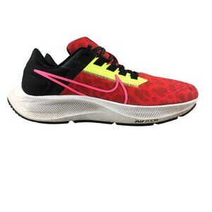 Nike Women's Size 8 Air Zoom Pegasus 38 Red Pink Black Sneakers DM8061-600**